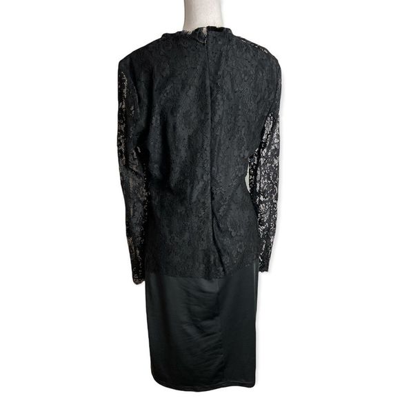 Escada Dalisa Black Lace Evening Dress NWT - Picture 3 of 10